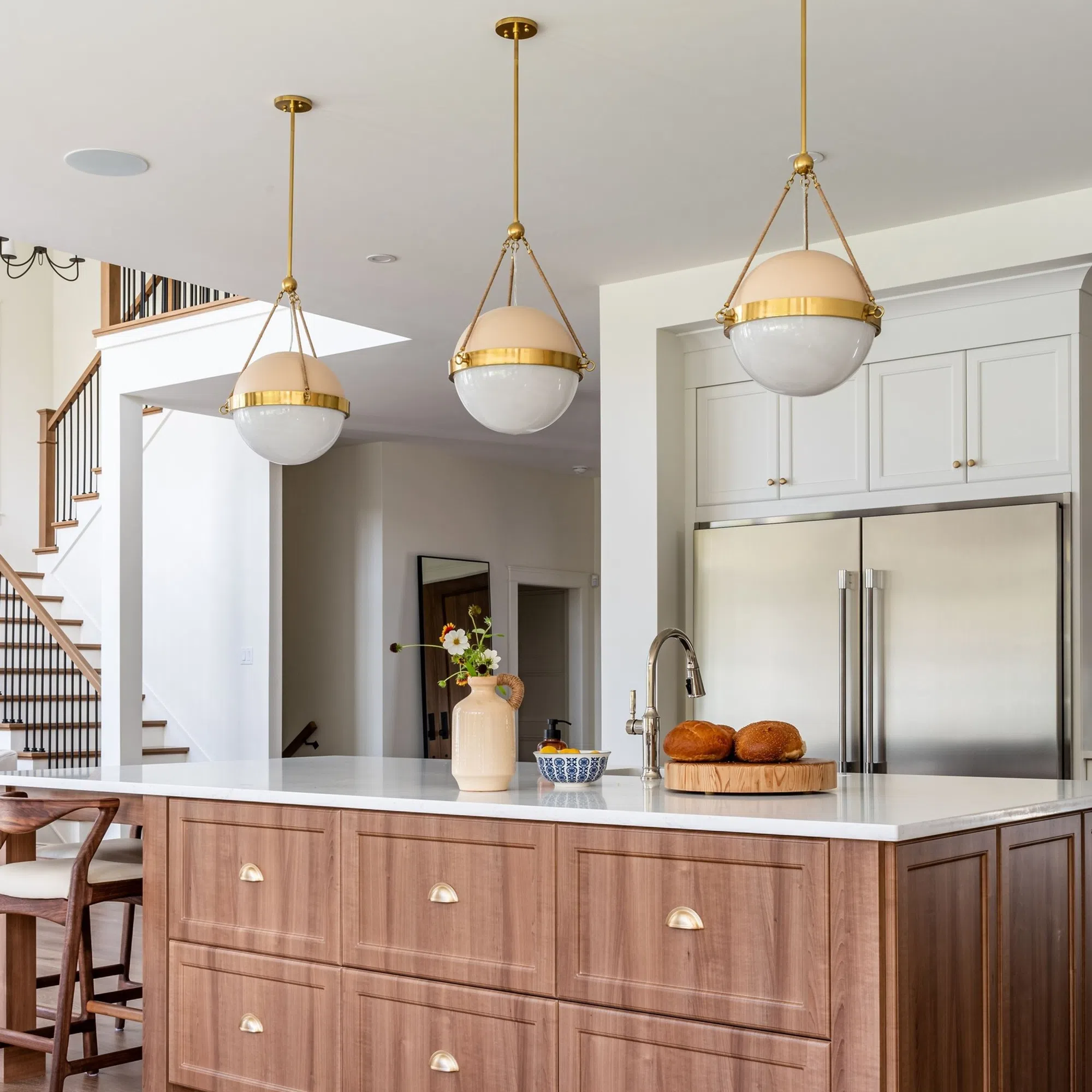 Kitchen display with premium faucets and fixtures at European Kitchen & BathWorks